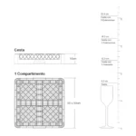 Cesta Cubiertos para Máquinas Lavavajillas - Imagen 2