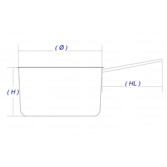 Cacerola 3.8Lts Monomango C/Tapa de Acero Inox. - Imagen 2