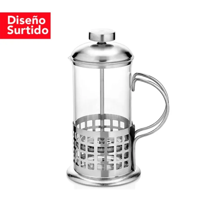 10033034-2 Cafetera Francesa Piston 1000Cc (Acero 201 ) (Diseño Surtido) - Imagen 2