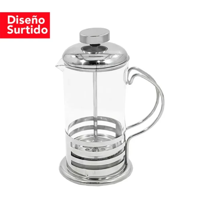 10033034-3 Cafetera Francesa Piston 1000Cc (Acero 201 ) (Diseño Surtido) - Imagen 3