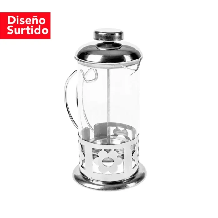 10033034-4 Cafetera Francesa Piston 1000Cc (Acero 201 ) (Diseño Surtido) - Imagen 4