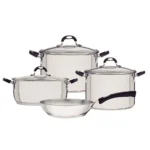 Juego de Ollas Astro Silicone x7Pzas A/Inox (OH20+O30+OA24+S24)