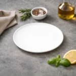 Plato Tendido Coupe Actualite Blanco de Porcelana 9.3" | 23.6 cm | Caja 24 Piezas - Imagen 3