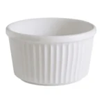 Salsera 190Cc Estriada Actualite Blco - Vajillas Corona