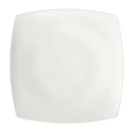 Plato Tendido Cuadr.24.4 Cm Actual.Bco - Vajillas Corona