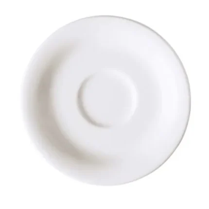 Plato Cafe 12.6 Cm Actualite Blco - Vajillas Corona