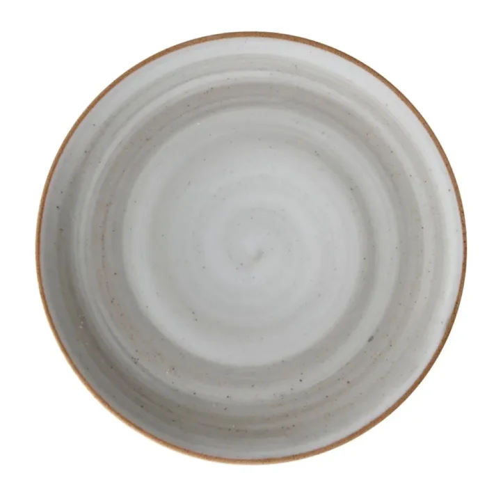 45320812-1 Plato Pando Coupe 28 Cm Artisan Humo/Gris - Vajillas Corona - Imagen 1