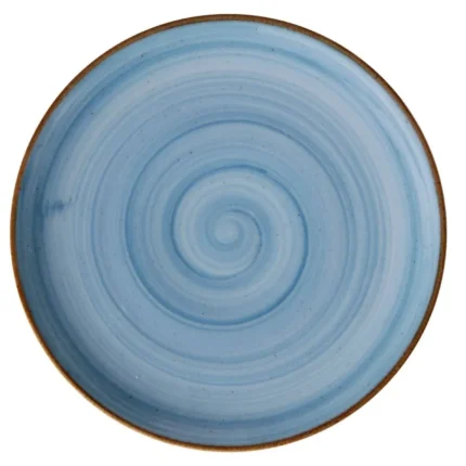 Plato Pando Coupe 28.4 Cm Artisan Mar - Vajillas Corona