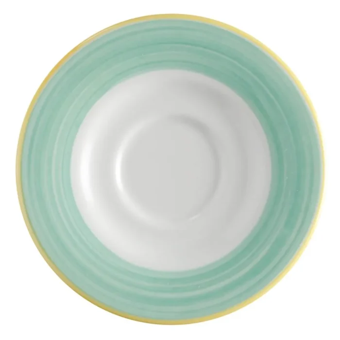 45376160-1 Plato Te 16.3 Cm Calypso Verde - Vajillas Corona - Imagen 1