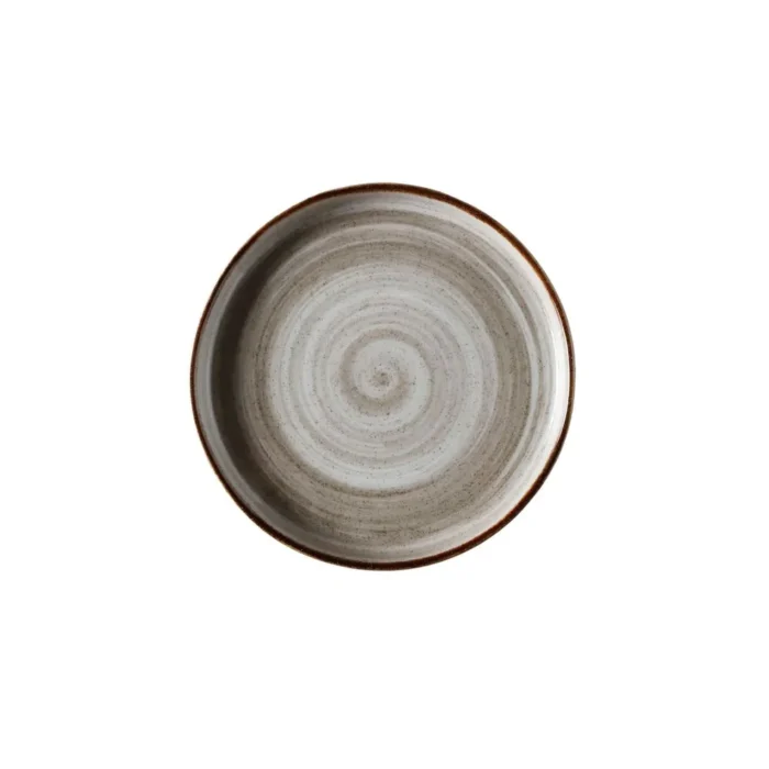 45376314-1 Plato Pando 15.7 Cm Rustic Artisan Gris Pa1607991512 - Imagen 1