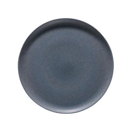 Plato Pando Coupe 28.5Cm Mate Azul Envej