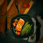 Sartén Hierro Fundido Grill 25 cm Rectang. (10x10") Esmaltada - Imagen 4