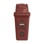 Papel. Bodeguita Ahorra Espacio Marrón (Orgánicos) 35 Lt Ecobasa (8218)