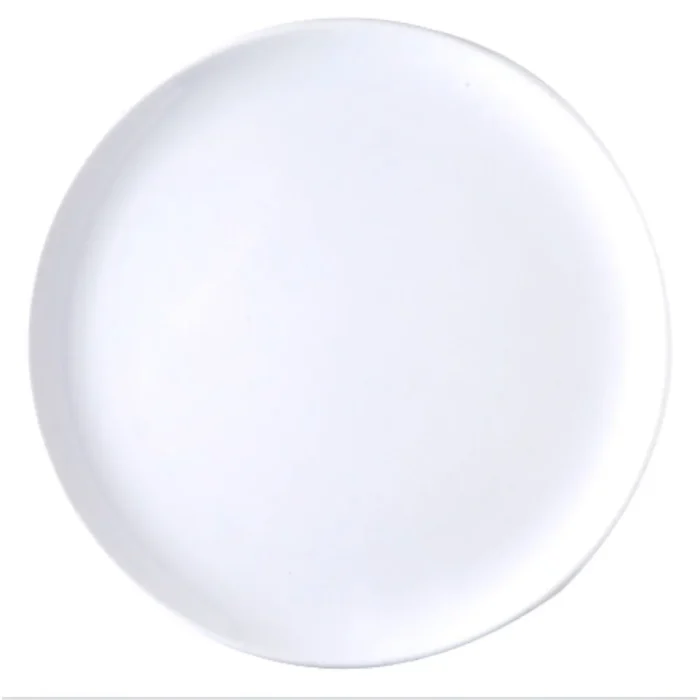 70129562-1 Plato Redondo 17.7 Cm Melamina Blco - Vajillas Corona - Imagen 1