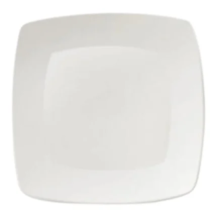 Plato Cuadrado Plano #10.5 – Triple Uno