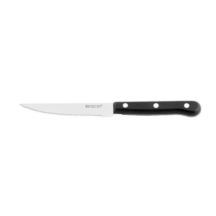 10059822 Cuchillo Extrafilo Churrasco 4.5 M/Ne - Facusa - Imagen 1