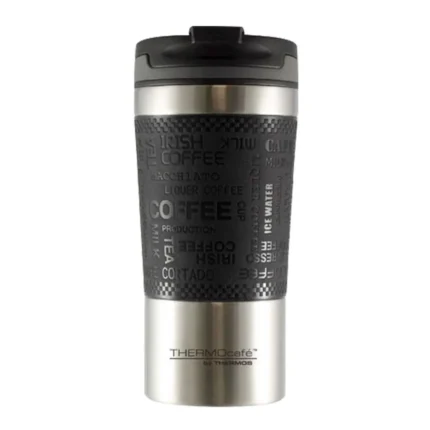 Mug De Acero Barista 360Ml Negro Thermos