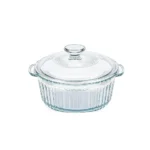 Cacerola Redonda de vidrio borosilicato 1.6L