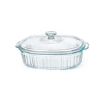 Cacerola Ovalada de vidrio borosilicato 1.8L
