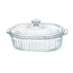 Cacerola Ovalada de vidrio borosilicato 2.8L