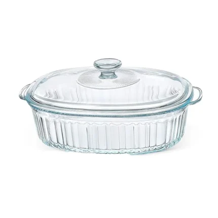 Cacerola Ovalada de vidrio borosilicato 2.8L
