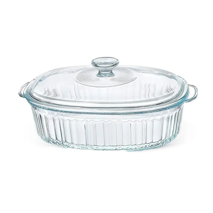 90032150-1 Cacerola Ovalada de vidrio borosilicato 2.8L - Imagen 1