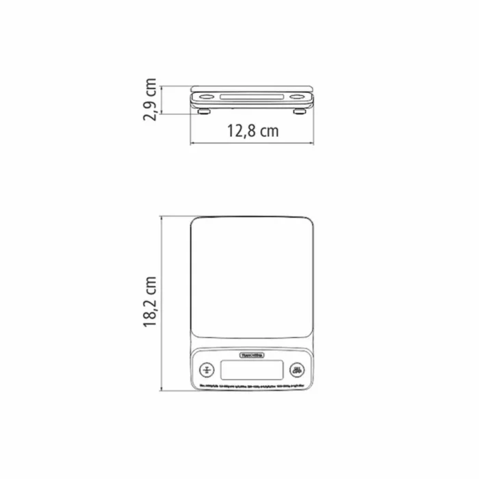 30169039-4 Balanza Digital D/Alta Precision 61101/050 Tramontina - Imagen 4