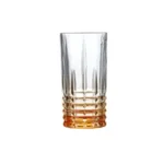 Set X 6 Vaso Alto Labrado Naranja 400Ml