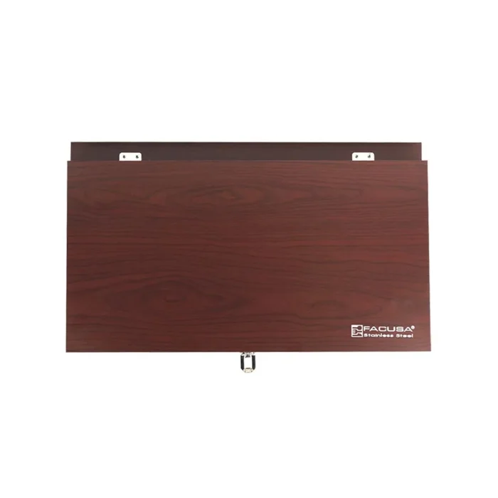 Set de Cubiertos Mod.Luna x42 piezas + Estuche Marrón - Imagen 3