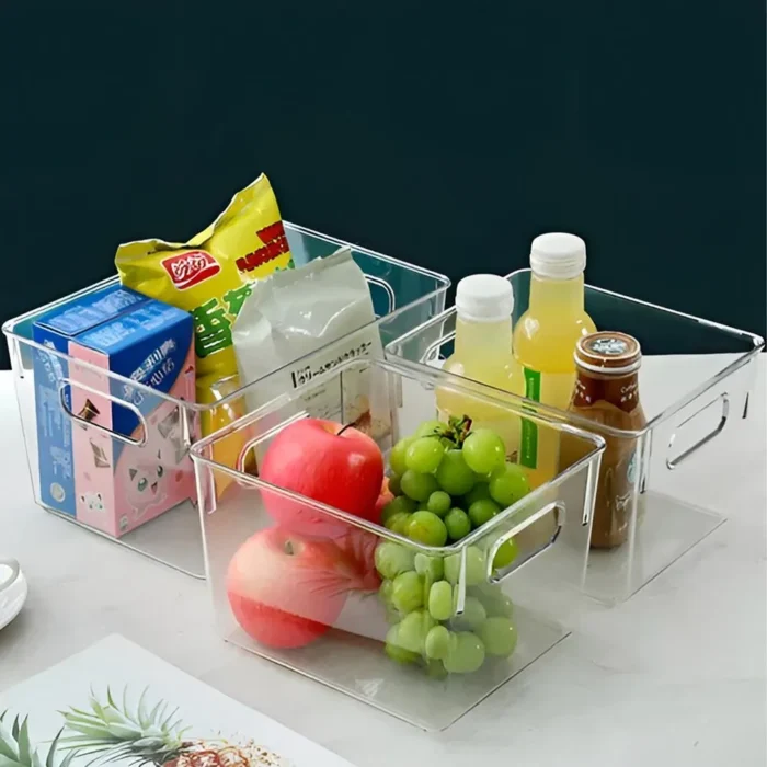Organizador Acrílico para Refrigerador 19.5x19.5x15.5 cm - Imagen 2