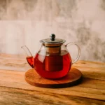 Tetera de vidrio borosilicato con filtro y tapa de acero 600 ml - Imagen 2