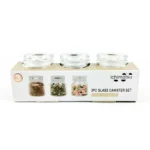 Set 3 Frasco De Vidrio # 10603000 901