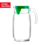 Jarra de vidrio Tabola con estuche y tapa a color 1.8 L (Color Surtido)