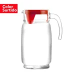 Jarra de vidrio Tabola con estuche y tapa a color 1.8 L (Color Surtido) - Imagen 4