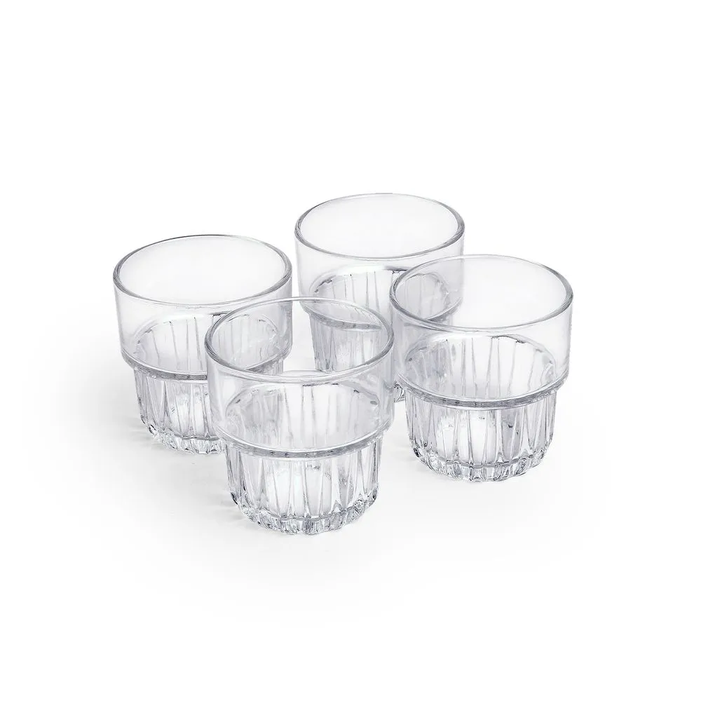 90390723-1 Set de Vasos Apilable Havana 270 ml x6 piezas - Imagen 1