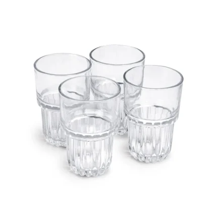 Set de Vasos Altos Santiago 335 ml x4 piezas