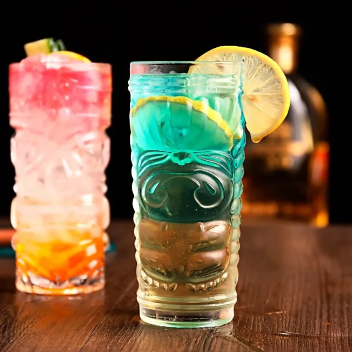 Vaso de vidrio Tiki León 430 ml - Imagen 2