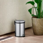 Papelera con pedal de Acero Inoxidable 8L (22x32.5 cm) - Imagen 2