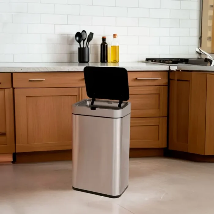 Papelera con sensor de Acero Inoxidable 20 L (28x43.3 cm) - Imagen 2