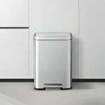 Papelera con pedal de Acero Inoxidable 20L (33.3x42 cm) - Imagen 2