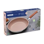 Sartén de Acero Inoxidable y Aluminio con Cerámica Romagna Marfil 25 cm - Imagen 4