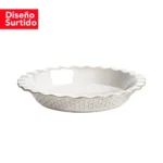 Bowl de Loza con relieve 10.5” (Diseño Surtido)