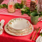 Juego de Vajilla Corona Dulce Navidad x16 piezas - Imagen 2