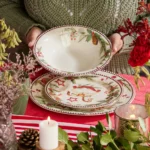 Juego de Vajilla Corona Dulce Navidad x16 piezas - Imagen 4