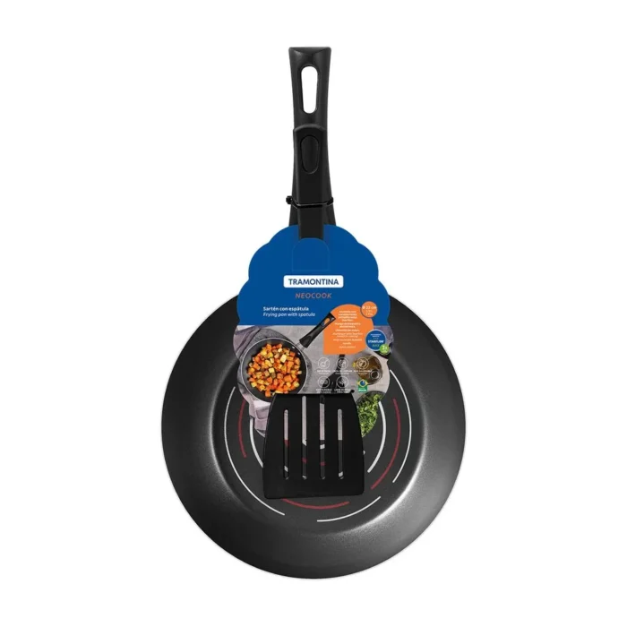 Sartén de Aluminio antiadherente Neocook con espátula 22 cm - Imagen 3