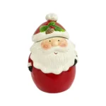 Frasco Navideño de Loza diseño Santa 770 ml