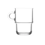 Taza Apilable de Vidrio Cambridge 350 ml