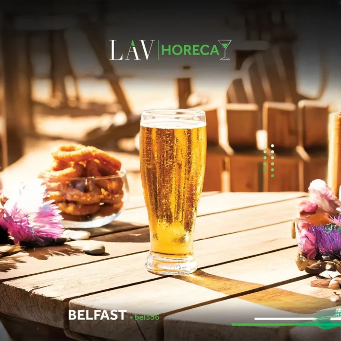 Vaso Cervecero de Vidrio Belfast 565 ml - Imagen 2