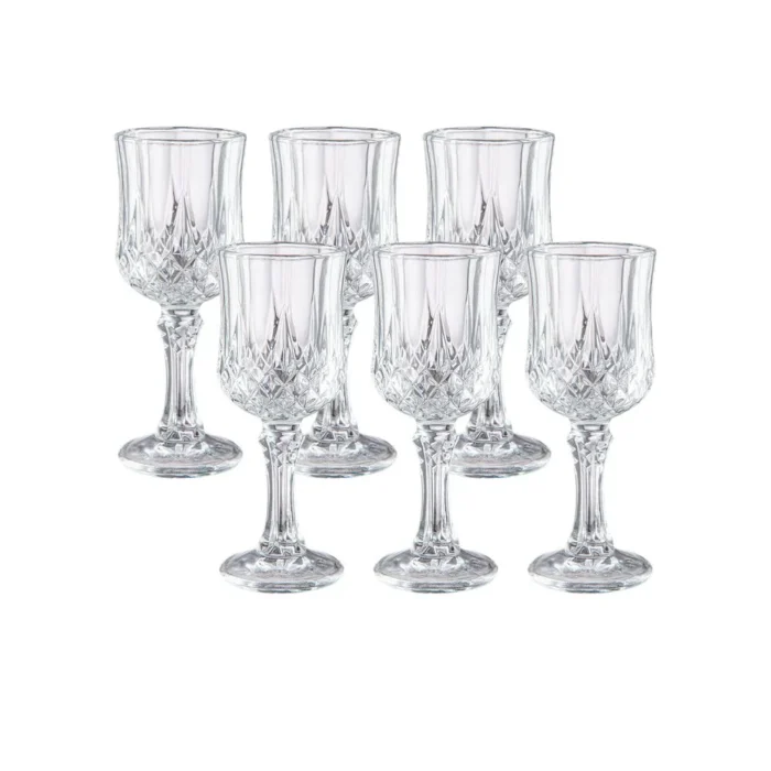 90294038-1 Set de Copas labradas de vidrio Licor 53 ml x6 piezas - Imagen 1
