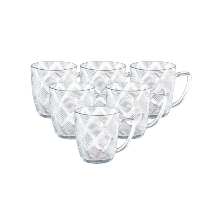 90294043-1 Set de Tazas de vidrio Llamas 100 ml x6 piezas - Imagen 1
